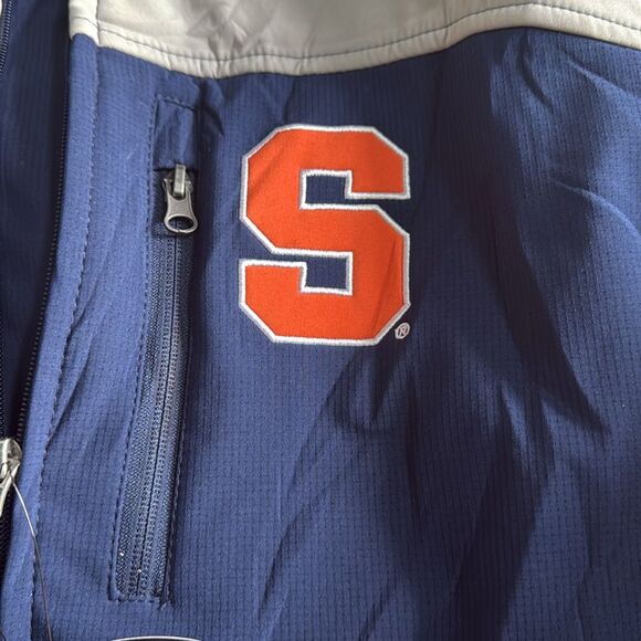 NWT Men’s 58 Sports Syracuse University Full Zipper Jacket Blue Medium‎ - Picture 3 of 13